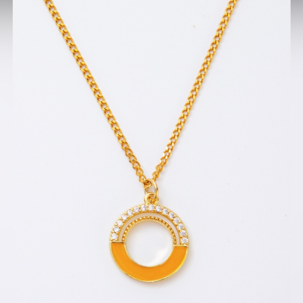 Melania Clara Art Deco Necklace